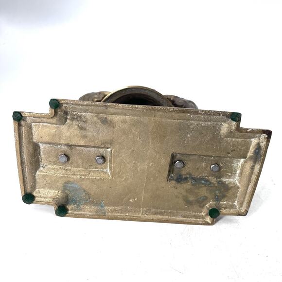 Vintage Large Ornate Brass Dolphin Koi Fish Ship Bell Nautical Decor - Picture 11 of 11